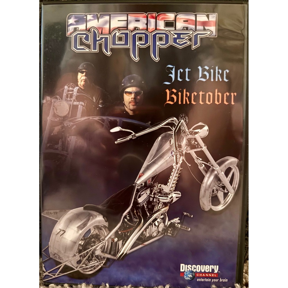 Discovery American Chopper DVD Excellent Jet Bike Biketober Pilot